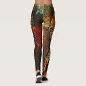 Modern Take on Young Alexander Hamilton Leggings (Achterkant)