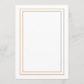 Modern Talavera Erfgoed Elegante Trouw Menu (Achterkant)