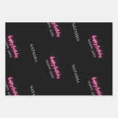 Modern Talk 30 Aan Mij 30e Verjaardagsfeestje Cust Inpakpapier Vel (Voorkant)