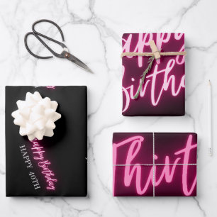 Modern Talk 30 Aan Mij 30e Verjaardagsfeestje Cust Inpakpapier Vel