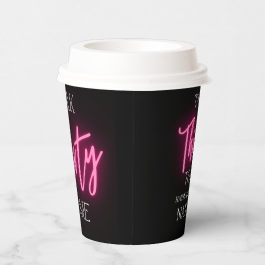 Modern Talk 30 Aan Mij 30e Verjaardagsfeestje Cust Papieren Bekers (Rechts)