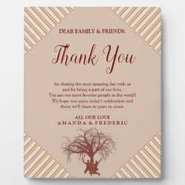 Modern Tan - Marsala Wine & twist of Hues Fotoplaat