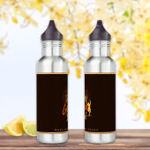 Modern Tan Vrouw Winnaar Grace Life Name Brown Waterfles