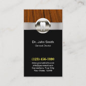 Modern tandpictogram Tandheelkundige zorg Afspraak Afsprakenkaartje (Voorkant)