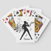 Modern Tap Dancer Personal Pokerkaarten (Achterkant)