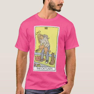 Modern Tarot De Kat Dame T-shirt