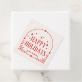 Modern Tarot vakantie feest Kerstmis Bedankjes Labels (In situ)