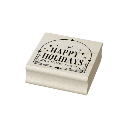 Modern Tarot vakantie feest Kerstmis Rubberstempel (Stempel)