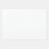 Modern tartan in blauw groen geel tinten inpakpapier vel (Voorkant 3)