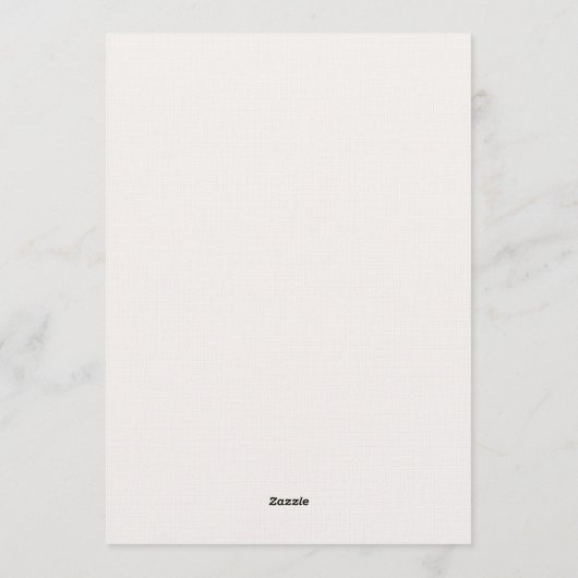 Modern Tassel Grad Party Invitation Kaart (Achterkant)