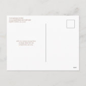 Modern Taupe Tan Joyful Kerstfeestdag Foto Feestdagenkaart (Achterkant)