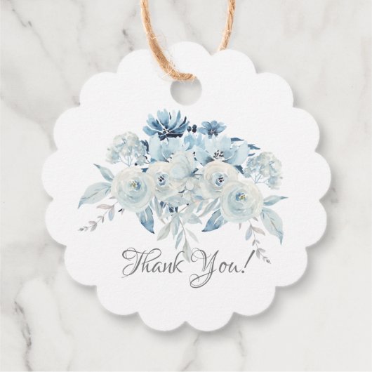 Modern Tea Baby shower Favor Gift Label (Achterkant)