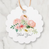 Modern Tea Vrijgezellenfeest Favor Gift Label (Achterkant)