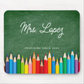 Modern Teacher Script Classroom Muismat (Voorkant)