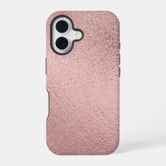 Modern Teal Gold Pink iPhone 16 Hoesje