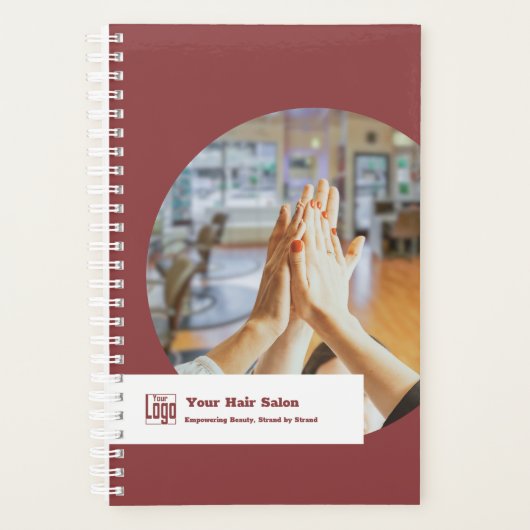 Modern Team Afbeelding Small Business Afspraakboek Planner (Voorkant)