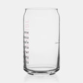Modern Team Bruid Bruidsfeest Cadeau Blikvorm Glas (Links)