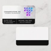 Modern Tech Logo | Communicatie Startup Visitekaartje (Voorkant / Achterkant)