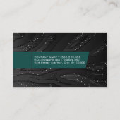 Modern Tech-logo | Technologie Achtergrond Visitekaartje (Achterkant)