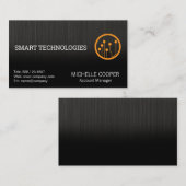 Modern Tech Logo Visitekaartje (Voorkant / Achterkant)