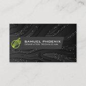 Modern technisch pictogram | Technologie Visitekaartje (Voorkant)