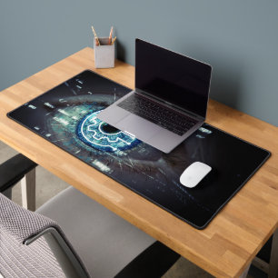 Modern technologisch patroon bureaumat