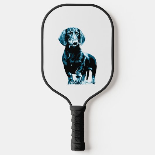 Modern teckel ontwerp pickleball paddle (Voorkant)