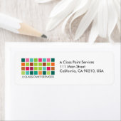 Modern Tegels Series No.24 Retourlabel Etiket (Insitu)