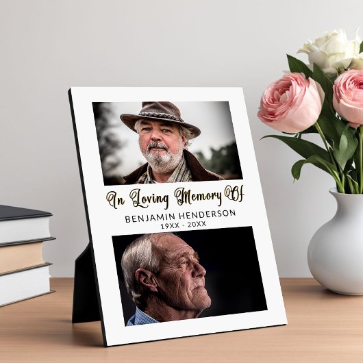 Modern Ter Gedachtenis 2 Foto Fotoplaat