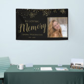 Modern Ter Herinnering | Foto-herdenking Spandoek (Beurs)