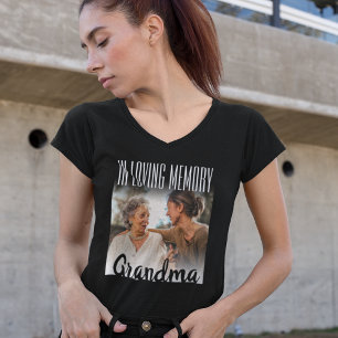 Modern Ter nagedachtenis Foto T-shirt