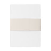 Modern Terracotta Burnt Sinaasappel Boho Wedding Uitnodigingen Wikkel (Achterkant Voorbeeld)