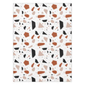 Modern Terrazzo geometrisch Abstract Boho tafelkle Tafelkleed (Voorkant)
