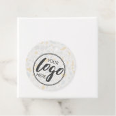 Modern Terrazzo Keramiek Kijk Uw Logo Prijs Labels (In situ)