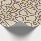 Modern Terrazzo Pattern Cadeaupapier (Hoek)