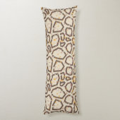 Modern Terrazzo Pattern Lichaamskussen (Achterkant (Verticaal))