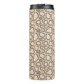 Modern Terrazzo Pattern Thermosbeker (Achterkant)