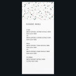 Modern Terrazzo Pattern Wedding Menu<br><div class="desc">Modern Terrazzo Patroon Bruiloft Menu Kan volledig worden aangepast aan uw behoeften. © Gorjo Design. Gemaakt voor u via het Zazzle platform. // Op zoek naar overeenkomende objecten? Ander briefpapier uit de set beschikbaar in het gedeelte ‘collecties’ van mijn winkel. // Hulp nodig bij het aanpassen van uw ontwerp? Heb...</div>