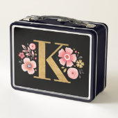 Modern terug naar schoolmonogram meisje (Achterkant)