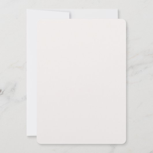 Modern Textured Cream Wedding Invitation Kaart (Achterkant)