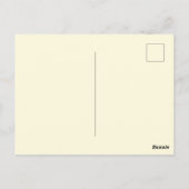 Modern Thank you card Briefkaart (Achterkant)