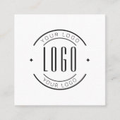 Modern thank you for your order simple logo vierkante visitekaartje (Voorkant)