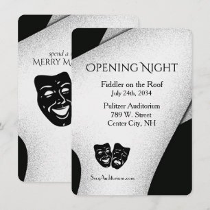 Modern Theater Uitnodiging