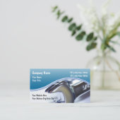 Modern-thema voor auto's visitekaartje (Staand voorkant)