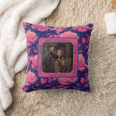 Modern Thoughtful Photo Throw Pillow For Spouse Kussen (Deken)