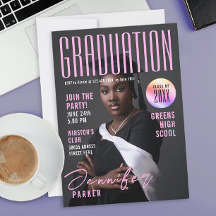 Modern Tijdschrift Roze Afstudeerschool Bachelor Kaart
