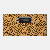 Modern tijgerpatroon bureaumat (Voorkant)