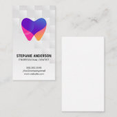 Modern Tooth Logo | Dental  Visitekaartje (Voorkant / Achterkant)