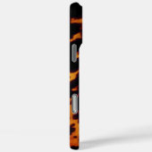Modern tortoiseshell-monogram Case-Mate iPhone case (Achterkant / Rechts)