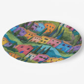 Modern Toscaans patroon Papieren Bordje (Gekanteld)